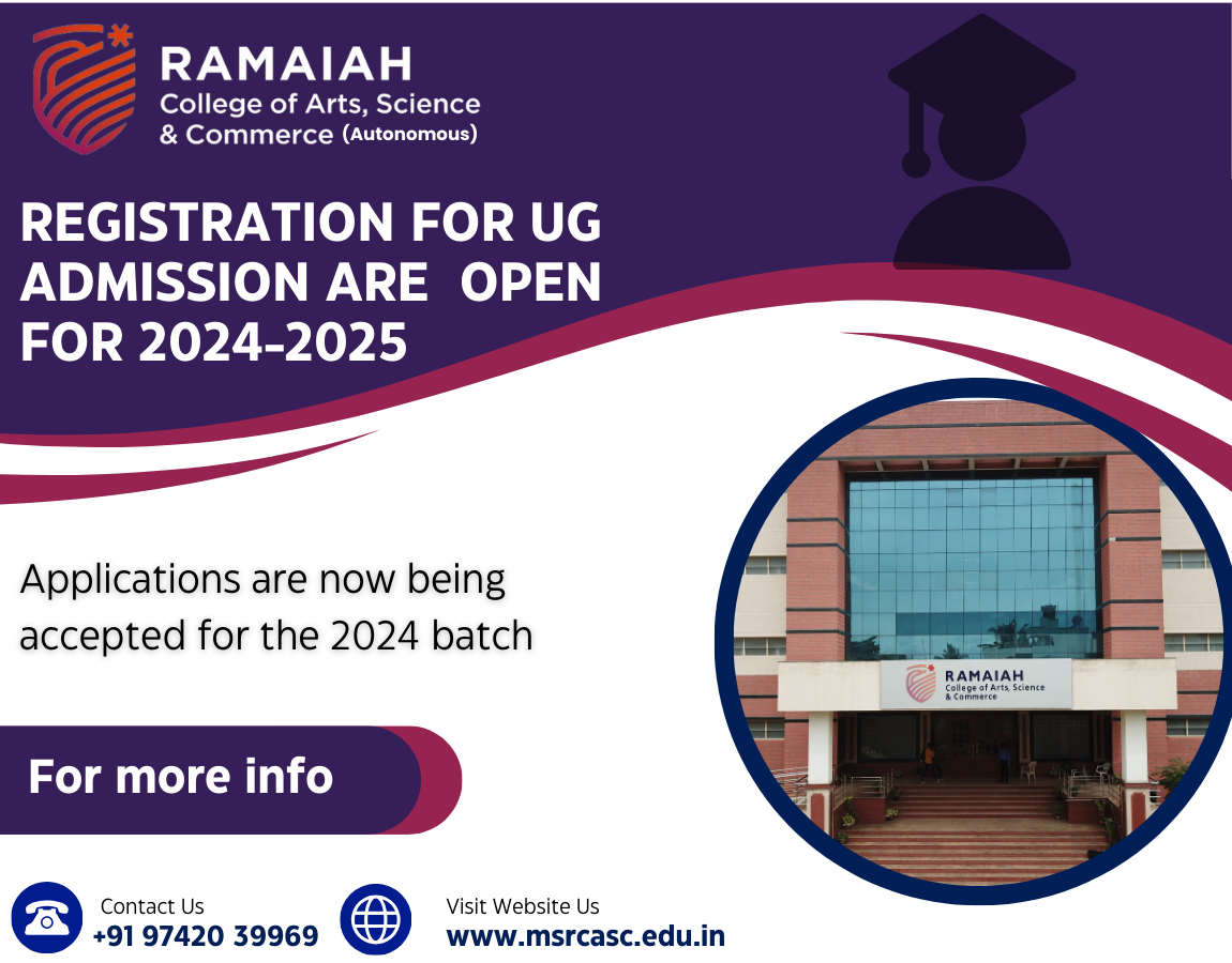 Discover Your Potential At Ms Ramaiah College World Class Facilities